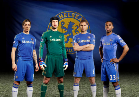 Chelsea New 2012/13 home kit