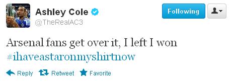 Cole tweet