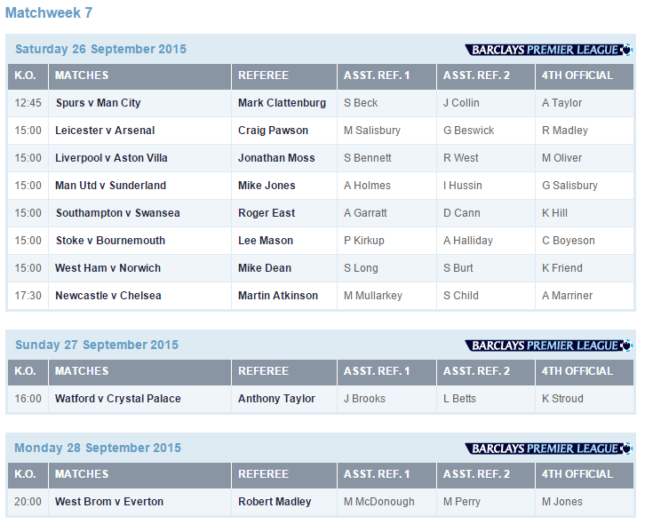 refereeing appointments