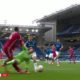 Jordan Pickford challenge on Liverpool's Virgil van Dijk