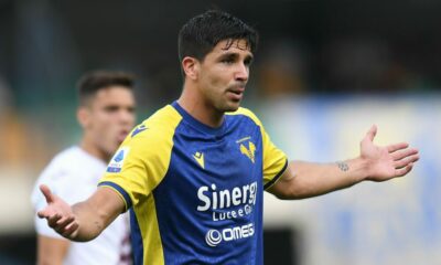 Giovanni Simeone of Hellas Verona