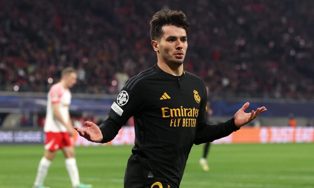 Brahim Diaz of Real Madrid