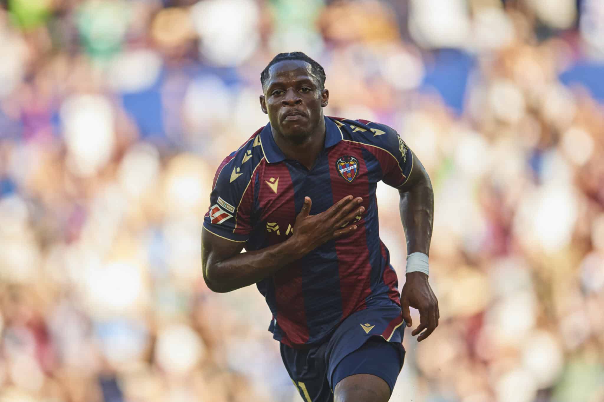 Tottenham in talks to sign Levante forward Karl Etta Eyong